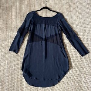 Jen’s Pirate Booty silk and Lace black dress